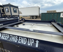 Load image into Gallery viewer, Heavy Duty 290 gallon IBC Totes 2" SS Valves & 6" fill hole, Triple Rinsed, Local Pick Up ONLY