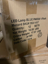 Load image into Gallery viewer, 1 cs of 12 Zilotek BLUE LED Light bulbs 353-1457 13W 120v Indoor/Outdoor E26 base