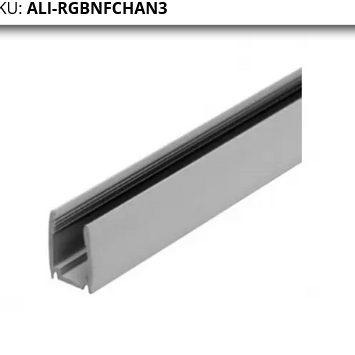 1 case of 30 pieces American Lighting 3ft Mounting Rack for Polar 2 Neon Strip L RGB-NF-CHAN-3