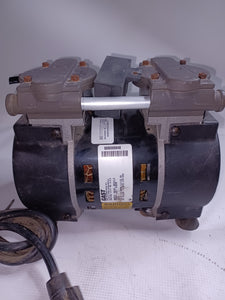 Gast Twin Piston Vacuum Pump Model: 72R547-V251-D303X w/ a FASCO Motor Type 24B