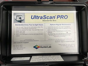 HunterLab UltraScan Pro Spectrophotometer, Standards & optical Transmission Cell