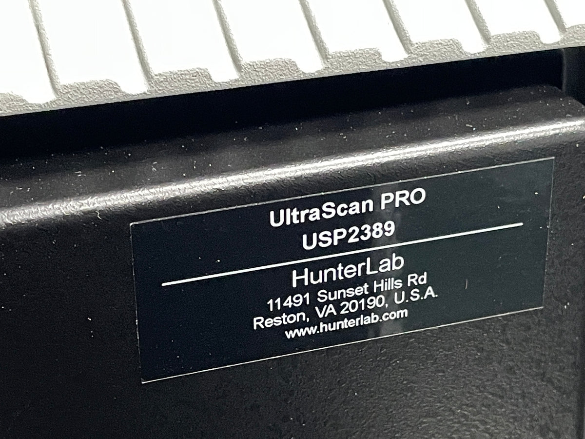HunterLab UltraScan Pro Spectrophotometer, Standards & optical Transmi ...
