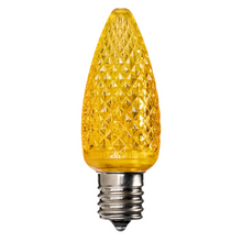 Load image into Gallery viewer, 1 Cs of 500 American Lighting LED Dimmable C9 Faceted Bulb Yellow E17 Base, NC9D-LED-YE,