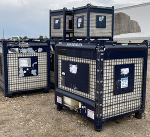 Heavy Duty 290 gallon IBC Totes 2" SS Valves & 6" fill hole, Triple Rinsed, Local Pick Up ONLY