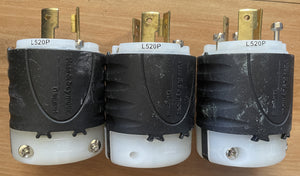 Lot of Various Plugs, L530P, L520P, L1520C, 2611, L5-20, L830P, L15-2, 3R3RX4X12