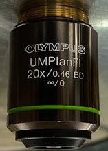 Load image into Gallery viewer, Olympus UMPlanFI 20x/0.46 BD Microscope Objective
