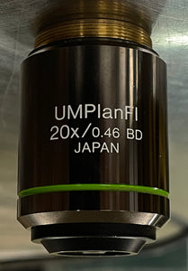 Olympus UMPlanFI 20x/0.46 BD Microscope Objective