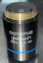 Load image into Gallery viewer, Olympus UMPlanFI 50x/0.80 BD Microscope Objective