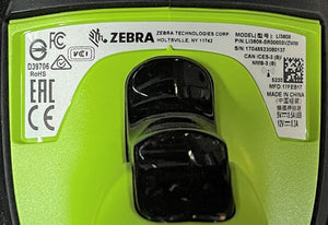 Lot of 2 Zebra LI3608-SR00003VZWW Ultra-Rugged Handheld SR Laser 1D Barcode Scanner
