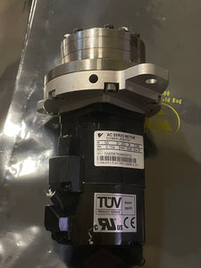Yaskawa AC Servo Motor SGMAH-A5A1F41 50W 200V 0.64A 3000 RPM Cut Wires with Harmonic Drive